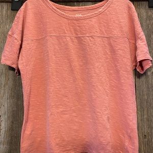 Heathered pink/coral tshirt